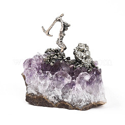 Скульптура из кластера натурального аметиста G-N347-02B