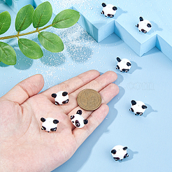 8шт ручной работы бусины лэмпворк LAMP-FI0001-07