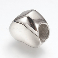 Европейские бусины из хирургической нержавеющей стали 316 STAS-G164-58P