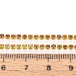 Cadenas de la taza del Rhinestone de hierro&nbsp;CH-T006-05B-12