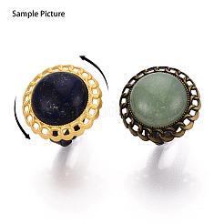 Основание-кольцо из сплава и железа с вращающимся подносом&nbsp;MAK-T012-14AB