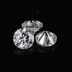 Pierres de moissanite en vrac de couleur blanche d&nbsp;RGLA-WH0016-01G