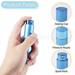 Пустые переносные стеклянные баллончики с распылителем&nbsp;AJEW-GL0002-30