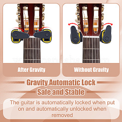 4 шт. настенная вешалка для гитары из дерева и железа&nbsp;ODIS-AR0001-17