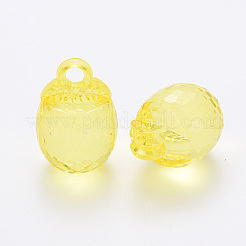 Осенняя тема прозрачные акриловые подвески&nbsp;LS-TACR-T024-04B-916