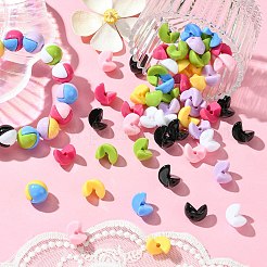 8 цвет акриловой бусины&nbsp;OACR-CJ0001-81