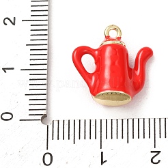 Pendentifs d'émail en laiton &nbsp;KK-CBA260B-10G