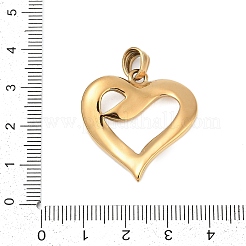 Подвески из нержавеющей стали 304 с кристаллами и стразами&nbsp;STAS-Z097-17G