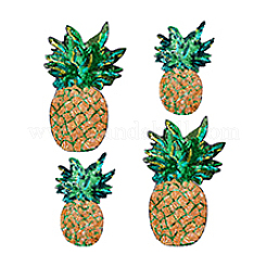 4 stücke 2 arten computerisierte stickerei polyester ornament zubehör&nbsp;DIY-PH0030-20