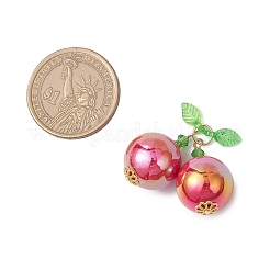 Акриловые имитационные жемчужные подвески PALLOY-MZ00835-01