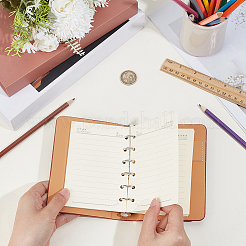 1 carnet en cuir PU&nbsp;AJEW-CL0005-64C