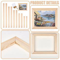 32шт деревянная внутренняя рамка для масляной живописи&nbsp;DIY-NB0014-81