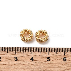 Латунные микро проложить кубического циркония бусы KK-F916-11G