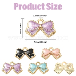 30 шт. Подвески из сплава с эмалью&nbsp;ENAM-YW0006-09