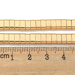 Гальванические нити из синтетических немагнитных гематитовых бусин G-I360-B01-02
