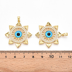 Латунные микро проложить кубического циркония подвески&nbsp;KK-N257-24G