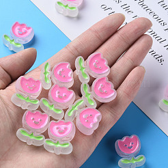 Прозрачные акриловые бусины&nbsp;MACR-S374-03B-07