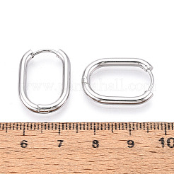 Pendientes de aro de acero inoxidable 304&nbsp;X-STAS-T074-29P