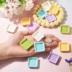 20 Stück undurchsichtige Harz-Decoden-Cabochons&nbsp;CRES-TA0001-93