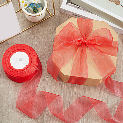 1 рулон прозрачной органзовой ленты&nbsp;SRIB-CY0001-22C-05