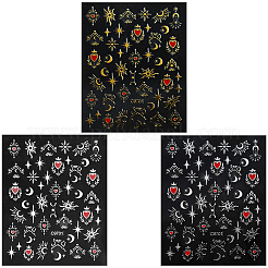 12 лист 6 цвета наклейки для ногтей для домашних животных&nbsp;MRMJ-SP0001-10