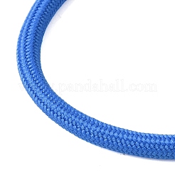 Fabrication de bracelets en cordon rond tressé en polyester&nbsp;FB-CBAEDA0-01G-31