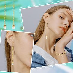 30 шт. 3 бусины из нержавеющей стали 202 STAS-UN0039-17