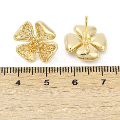 Accessoires de clous d'oreilles en laiton&nbsp;KK-Z099-05G-02