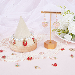 32 шт. 8 стильные подвески из эмалированного сплава с покрытием&nbsp;ENAM-SC0004-63