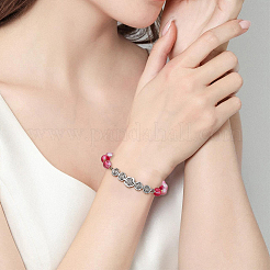30 pièce 3 styles de perles en acier inoxydable 304&nbsp;STAS-PA0001-15