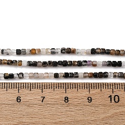 Натуральный турмалированный кварц / черный рутиловый кварц G-RM2025-C18-A