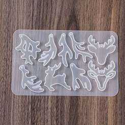 Рождественские подвески своими руками в силиконовой форме DIY-K073-19C