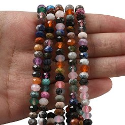 Природные смешанные нити драгоценный камень шарик G-D344-A31