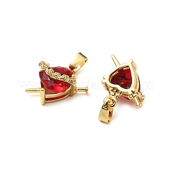 Латунные микро проложить кубического циркония подвески&nbsp;KK-G533-09G