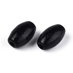 Окрашенные распылением деревянные бусины Schima WOOD-T032-29B-01