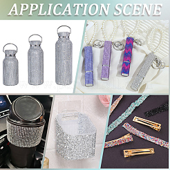 3 ярд 3 стиля самоклеящиеся искусственные жемчужины из АБС-пластика со стразами горячей фиксации DIY-CY0001-88