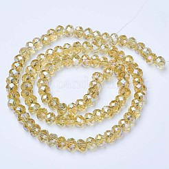 Galvanisieren Glasperlen&nbsp;EGLA-A034-T10mm-B18