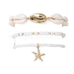 3 шт. 3 стиля стеклянных бусинок BJEW-TA00639