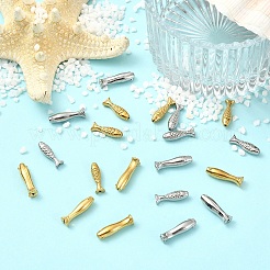 20 шт. 4 стиля бусин из нержавеющей стали 304&nbsp;STAS-YW0003-34