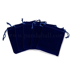 Pochettes rectangle en velours&nbsp;X-TP-R022-12x15-03