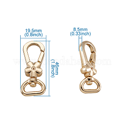 Застежками сплава поворотные&nbsp;PALLOY-TA0001-34LG