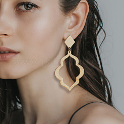 12 шт. латунные ретро-полые подвески&nbsp;KK-BC0011-72