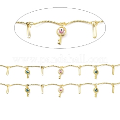 Латунные цепи с изогнутыми звеньями CHC-C001-07G