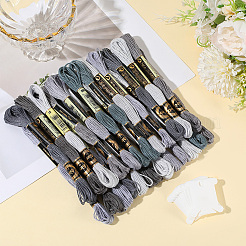 6-слойная полиэфирная нить для вышивания OCOR-CY0002-03A-06