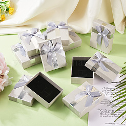 Прямоугольные бумажные подарочные коробки с бантом&nbsp;CON-TAC0010-89B