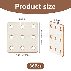 Деревянная доска для вязального станка DIY-WH0591-143A