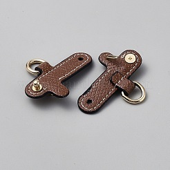 Verstellbare D-Ring-Taschenverschlüsse aus PU-Leder&nbsp;DIY-WH0671-223