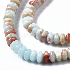 Synthetische Aqua Terra Jaspis Perlen Stränge&nbsp;G-S366-102A