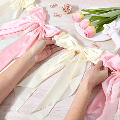 1 Glückwunschbanner aus Polyester mit Schleife&nbsp;FEPA-CP0001-04