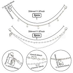 4 шт. AJEW-FG0003-81A